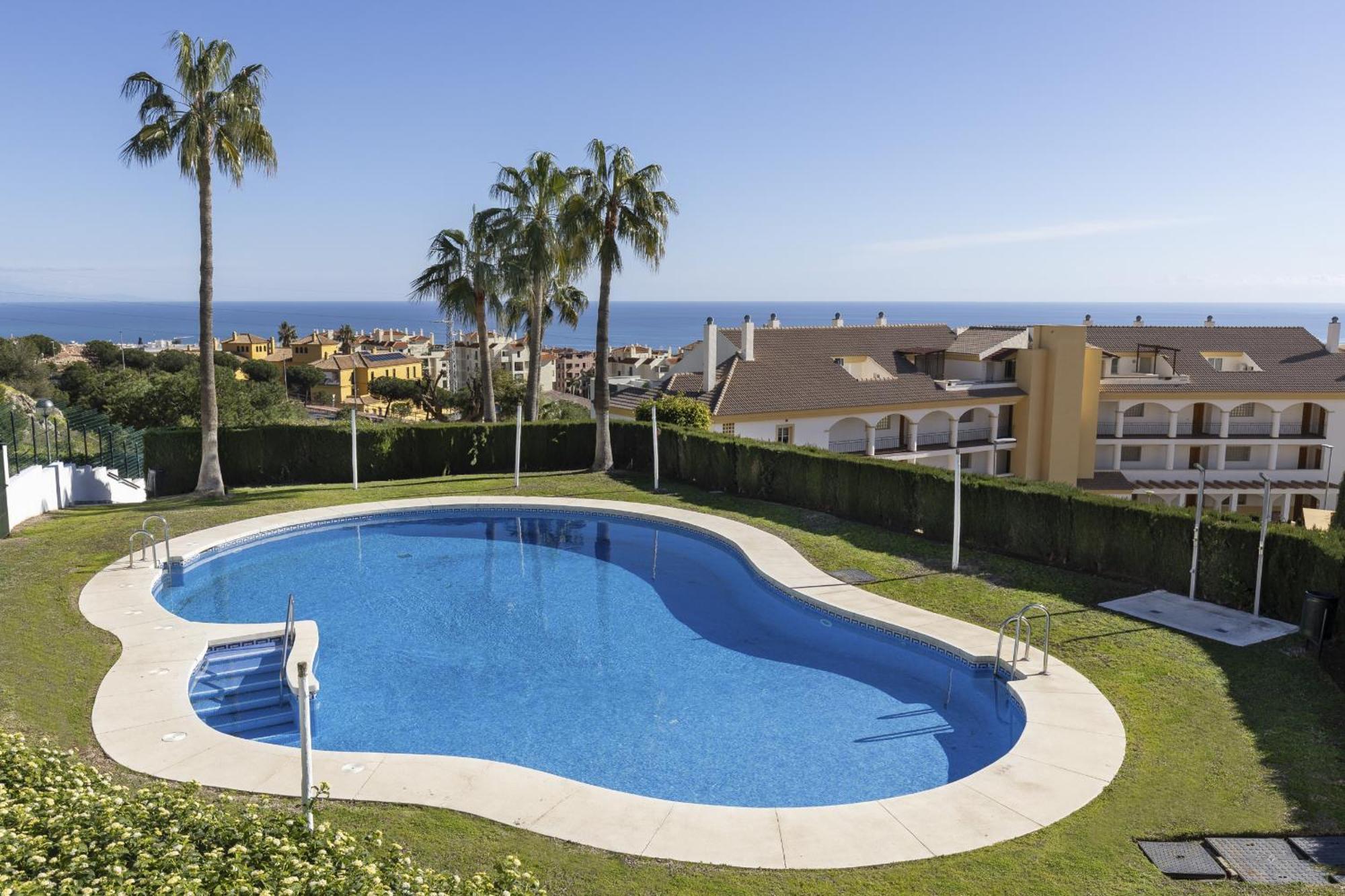 Peaceful Studio With Amazing Sea Views And Free Parking Benalmádena Exterior foto
